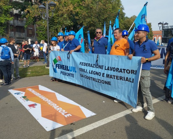manifestazione vercelli strage Brandizzo