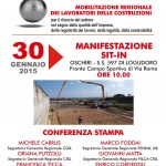 marco foddai - In lotta per il Futuro e per il Lavoro locandina 30.1.2015