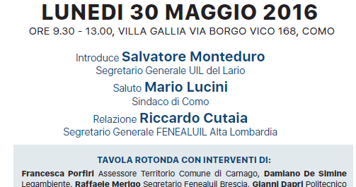 Lombardia convegno 30maggio