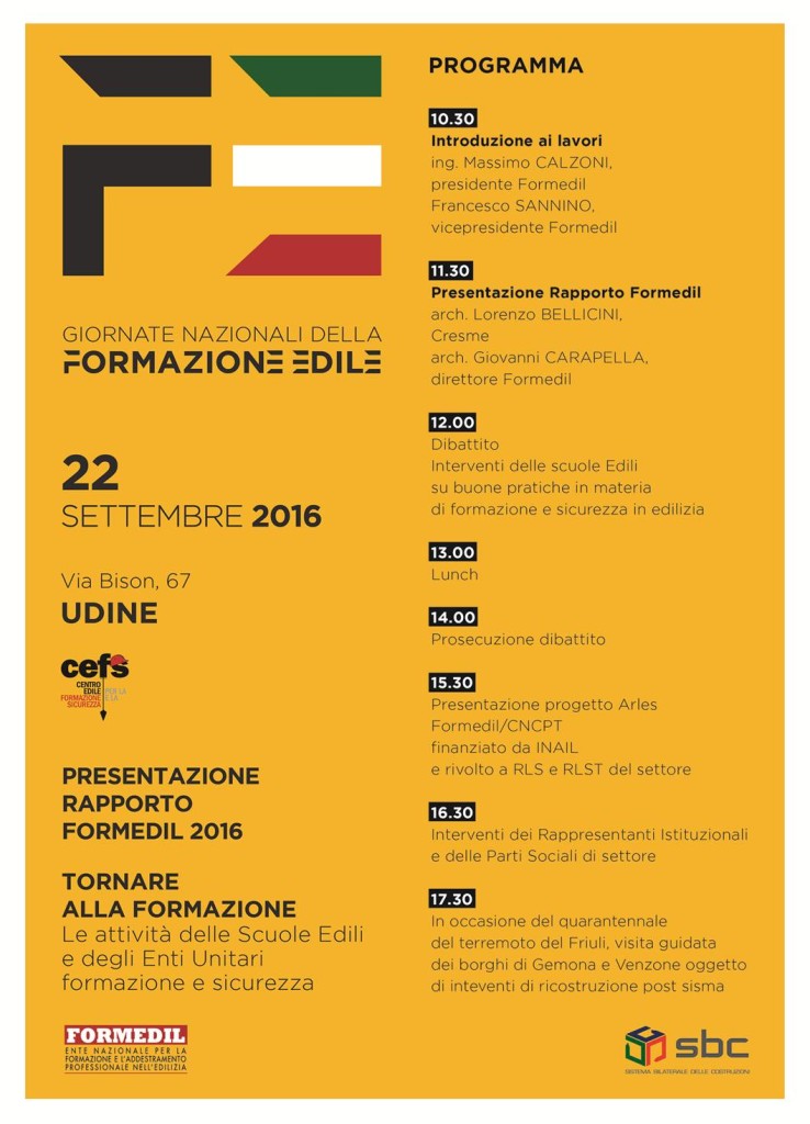 giornate formazione 2016