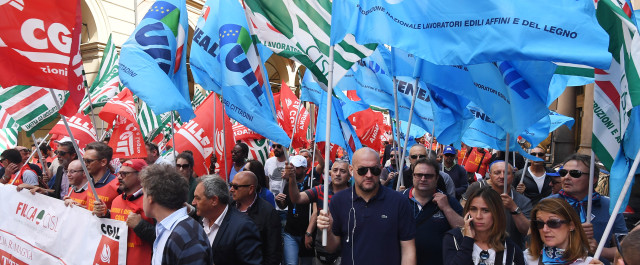 MANIFESTAZIONE SINDACATI