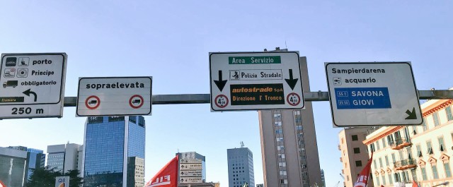 Manifestazione Genova Ovest