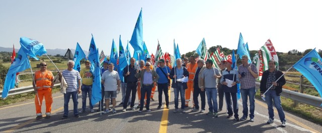 Protesta FenealFilcaFillea Olbia-SassariI