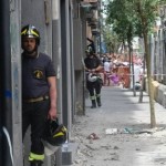 tragedia Napoli cornicione