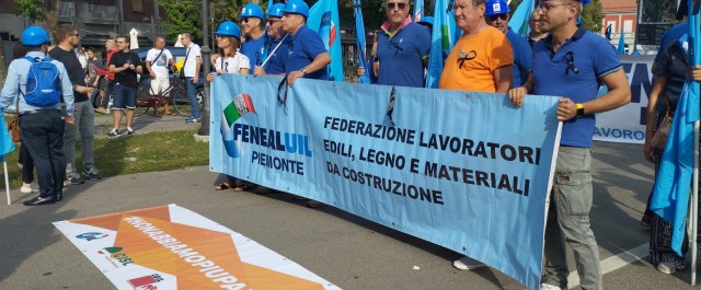 manifestazione vercelli strage Brandizzo
