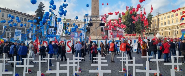 sicurezza manifestazione sciopero