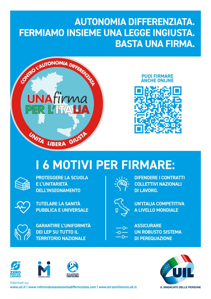 volantino con Qr-code